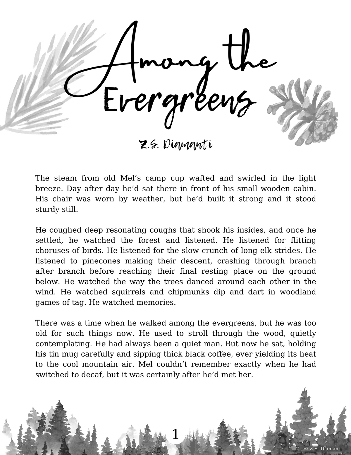 Among the Evergreens